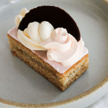 Afbeeldingen van Eenhaps oranjekoek creme