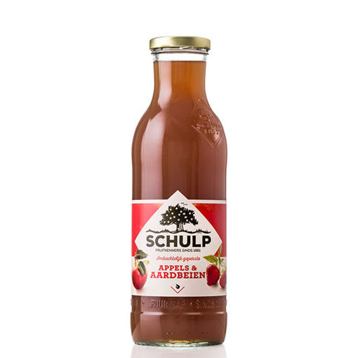 Schulp appel/aardbei - 0,75 ltr.