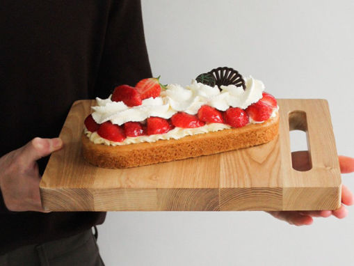 Aardbeienslof slagroom